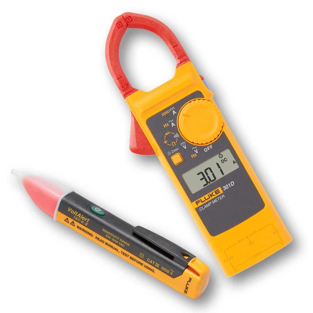301D Clamp Meter and 1AC Voltage Tester