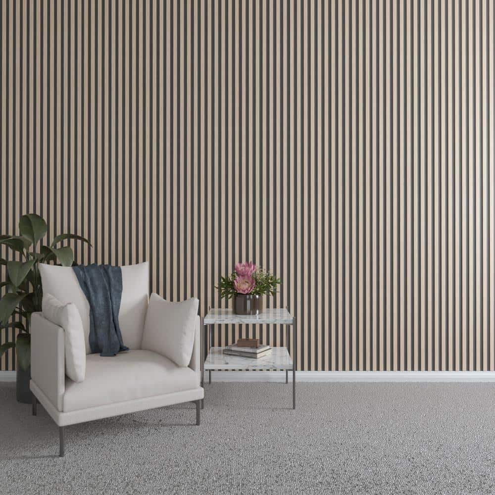 47 in. H x 1 in. W Slatwall Panels in Red Oak 42-Pack