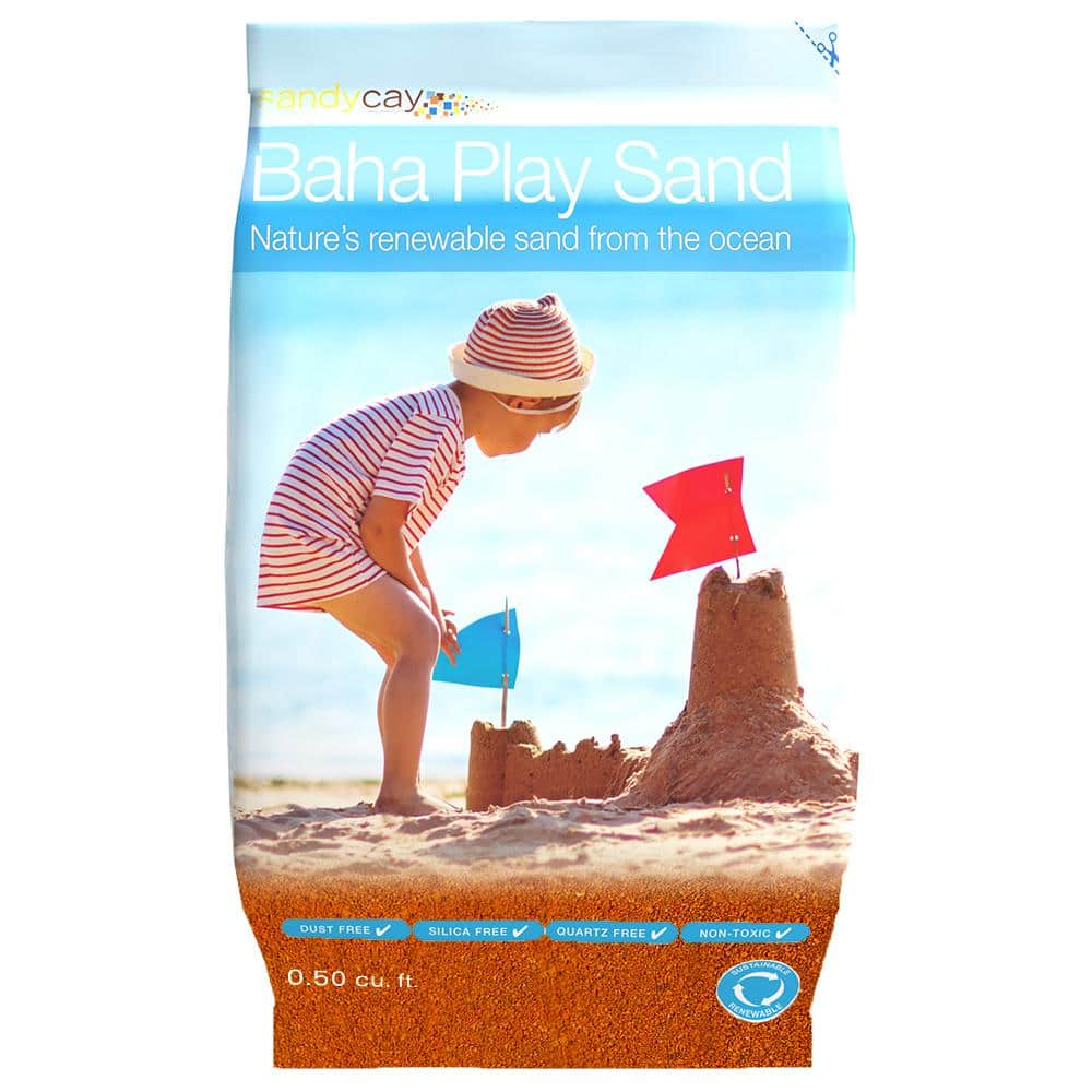 50 lbs. Baha Play Sand - Orange Sherbet