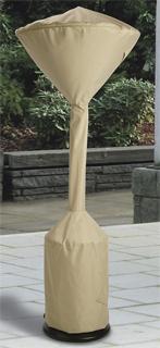 53112 Standup Heater Cover Round Base - Sand