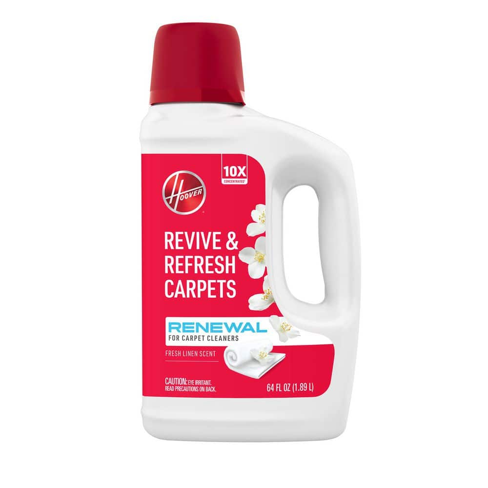 64 oz. Renewal Carpet Cleaner Solution, Fresh Meadows Scent, 2X Concentrated Carpet Formula for Carpet and Upholstery