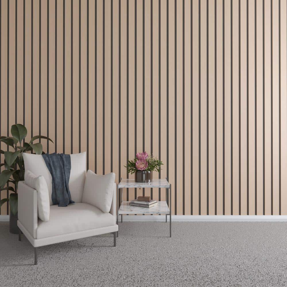 94 in. H x 3 in. W Slatwall Panels in Alder 15-Pack