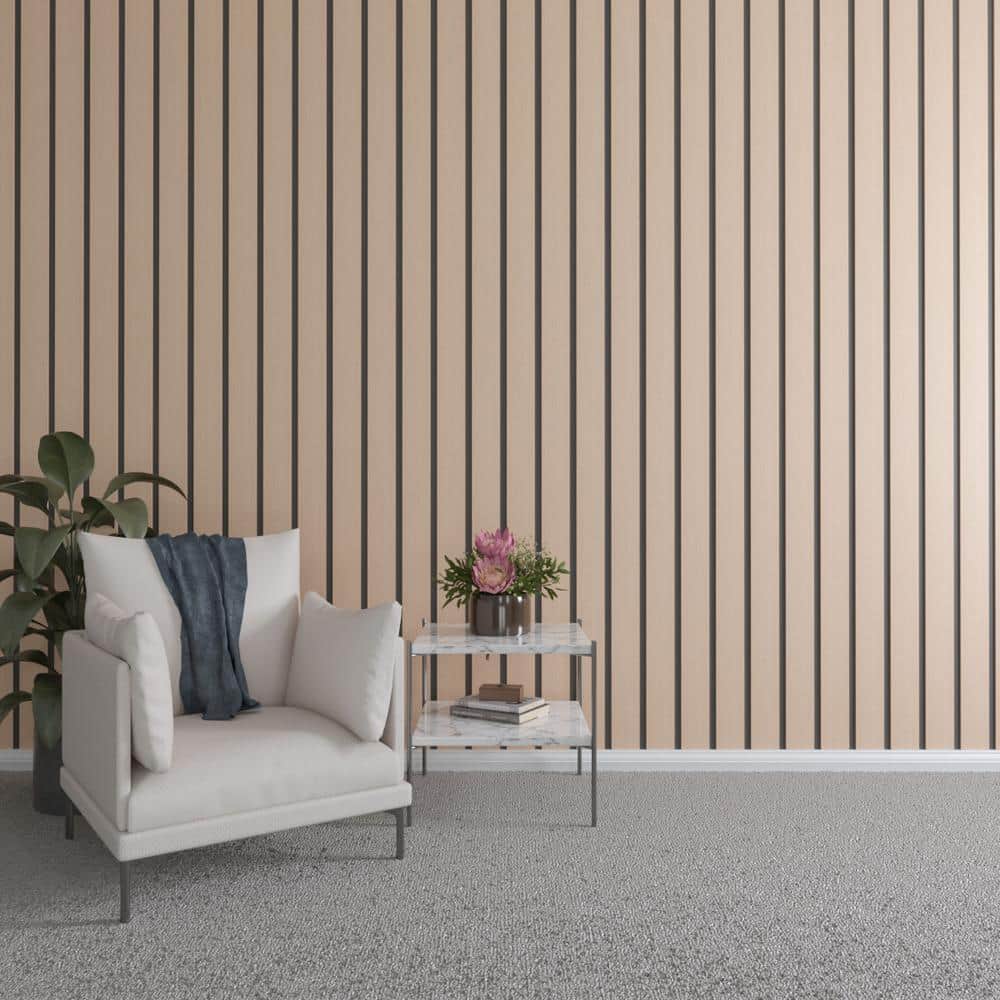 94 in. H x 4 in. W Slatwall Panels in Alder 11-Pack