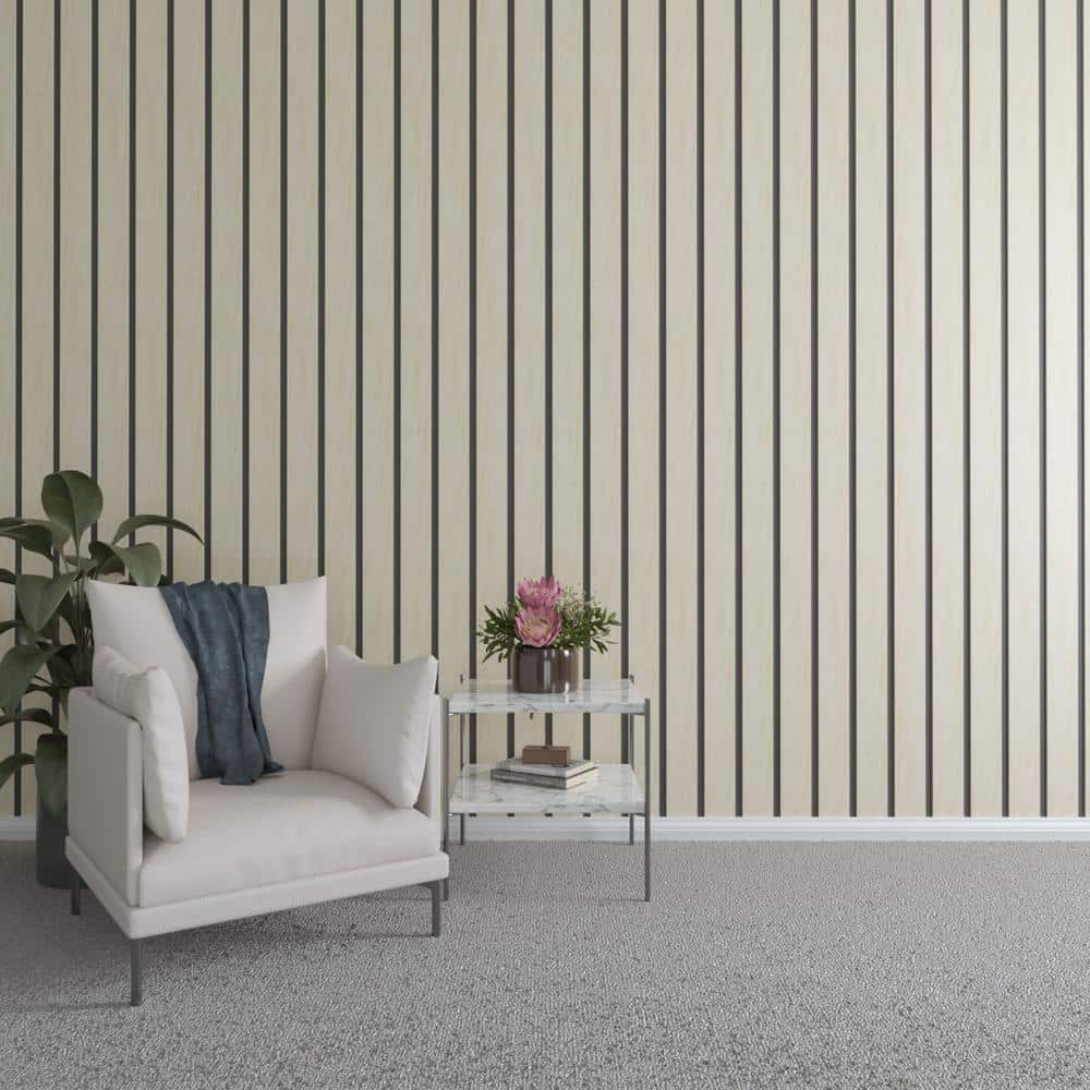 94 in. H x 4 in. W Slatwall Panels in Birch 11-Pack