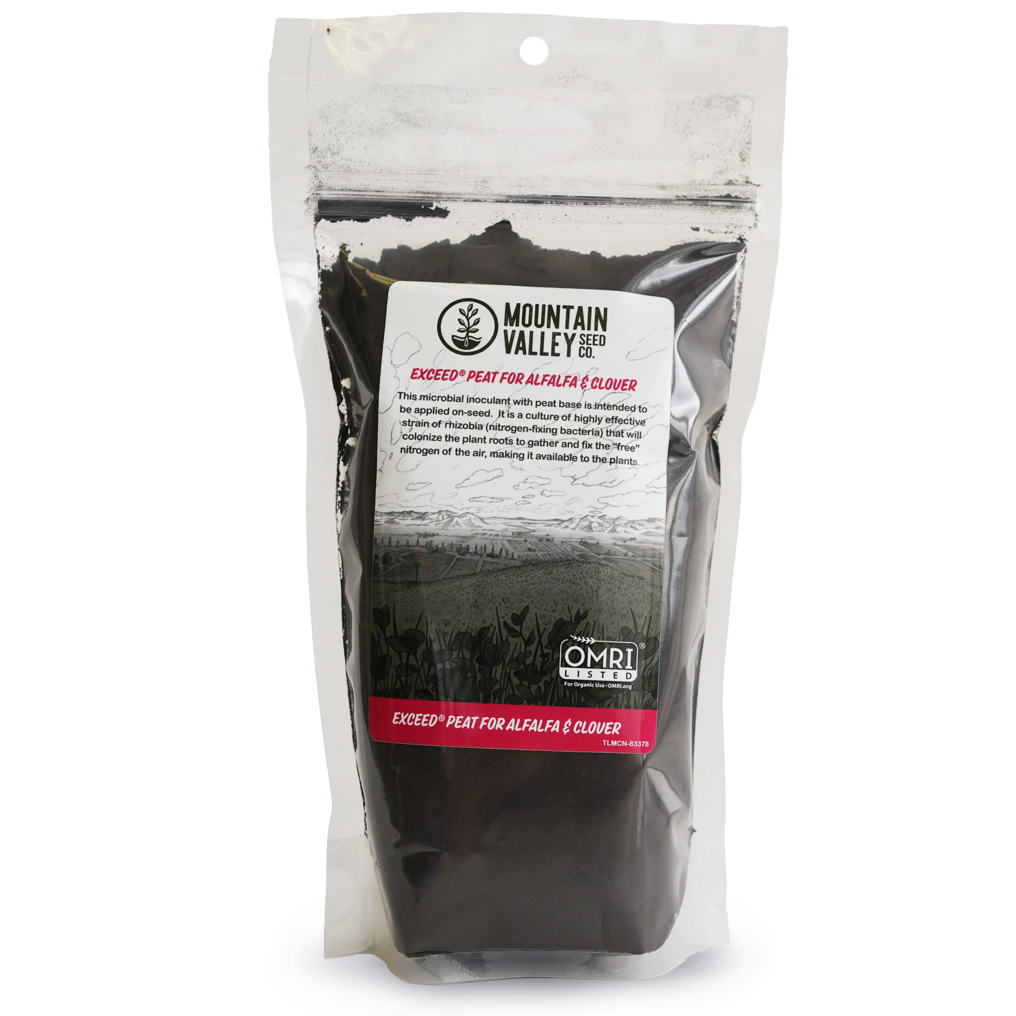 Alfalfa & Clover Powder Inoculant - 10 oz Bag Cover Crop Inoculant for Seeds