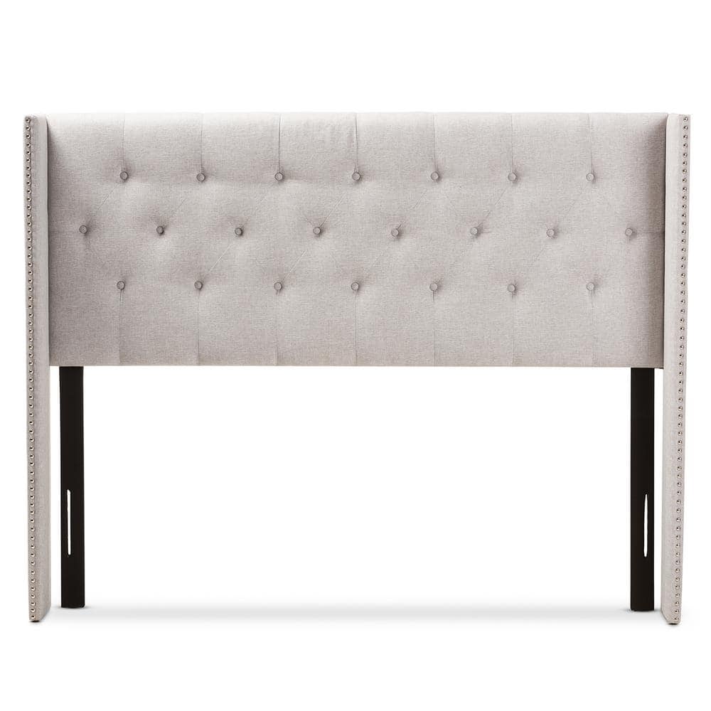 Ally Greyish Beige King Headboard