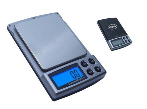 Amw Scalemate Dual Range 500G Scale Blk