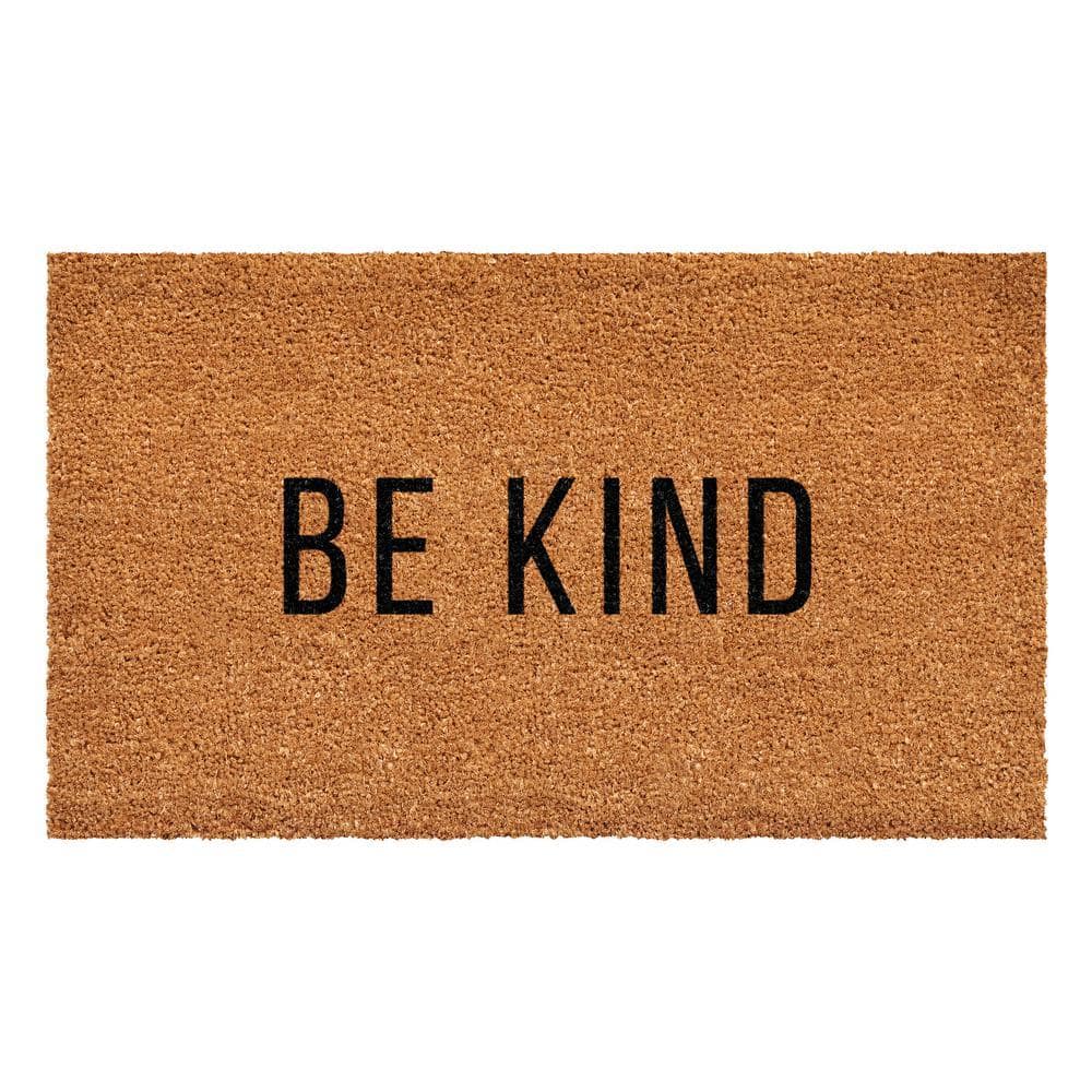 Be Kind Doormat, 12" x 24"