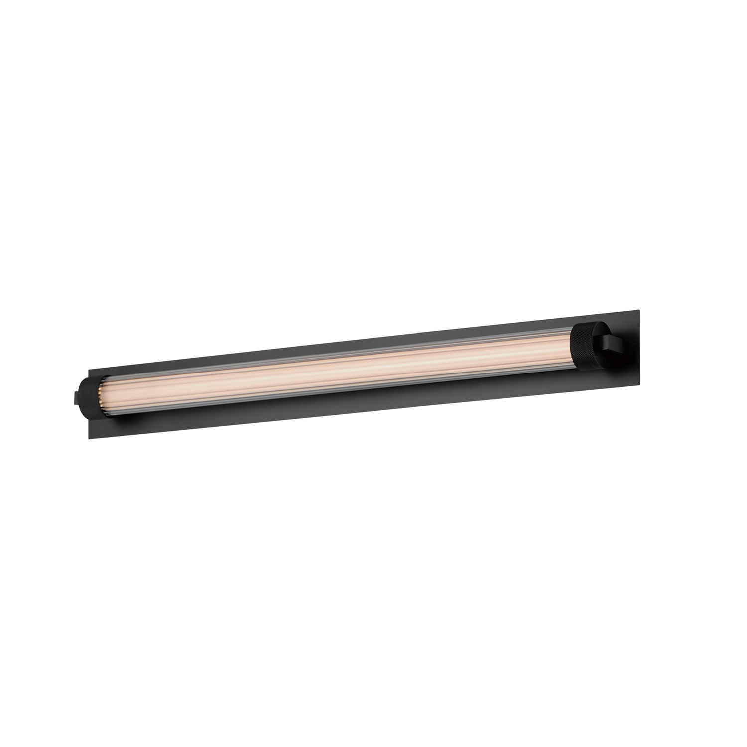 Black LED Bath Sconce from the Doric Collection