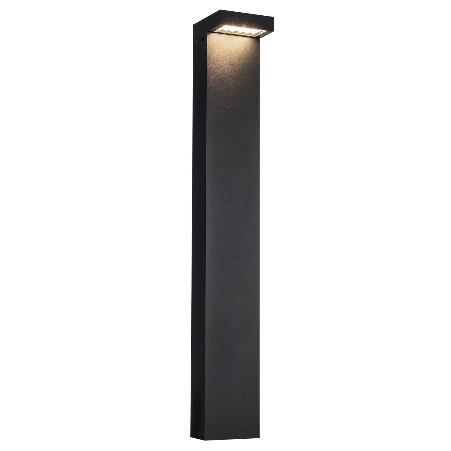 Black LED Exterior Bollard from the Evans Collection