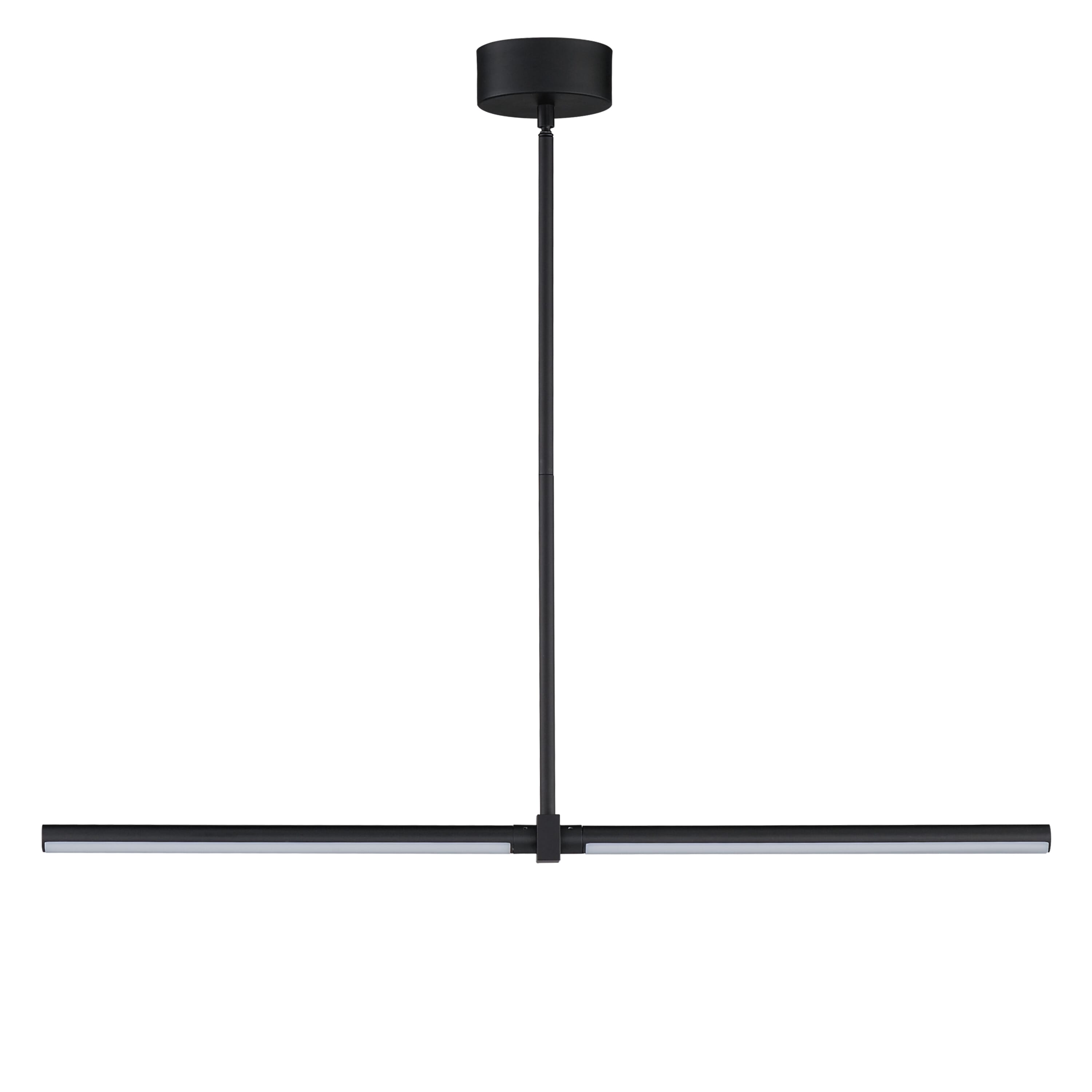 Black LED Linear Pendant from the Dorian Collection