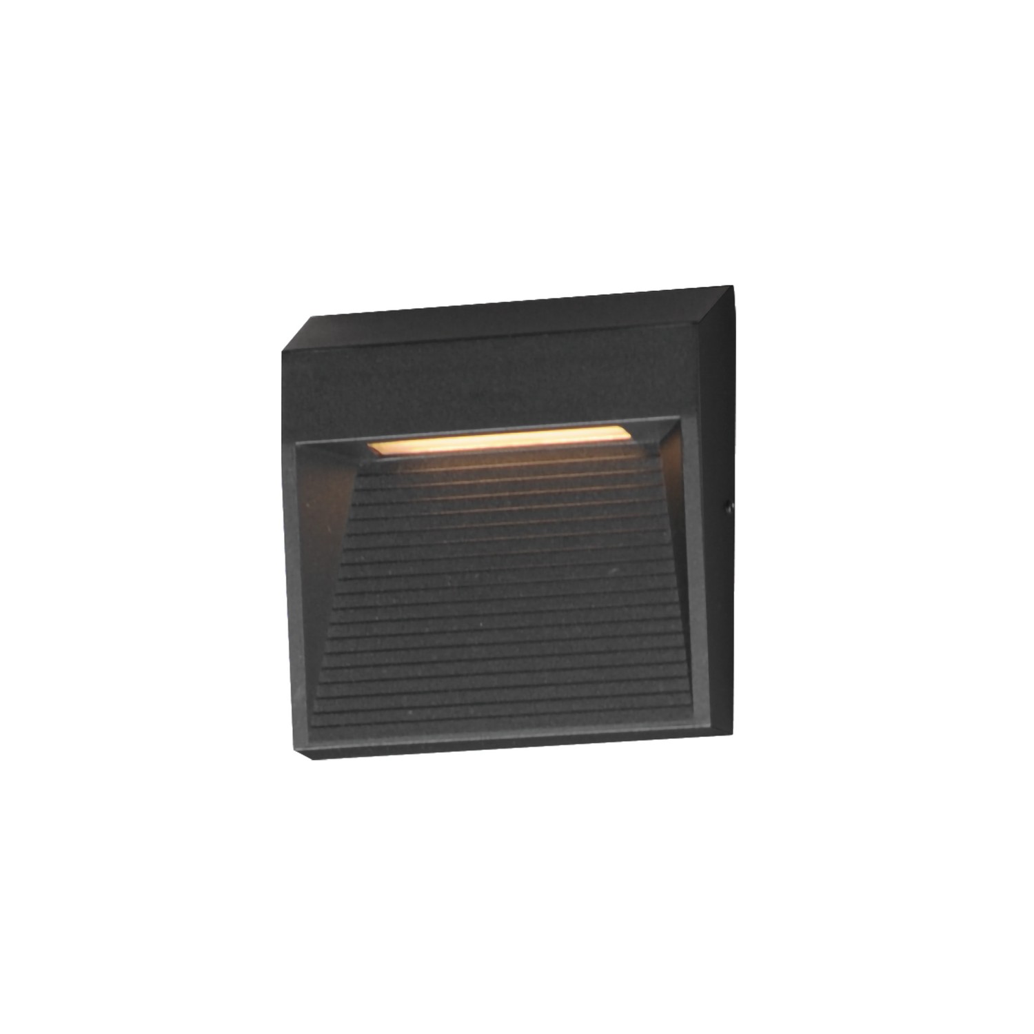 Black LED Outdoor Wall Sconce from the Steppes Collection