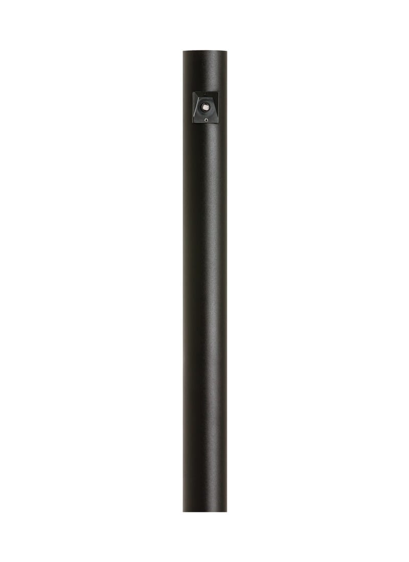 Black Postith Photo Cell from the Outdoor Posts Collection