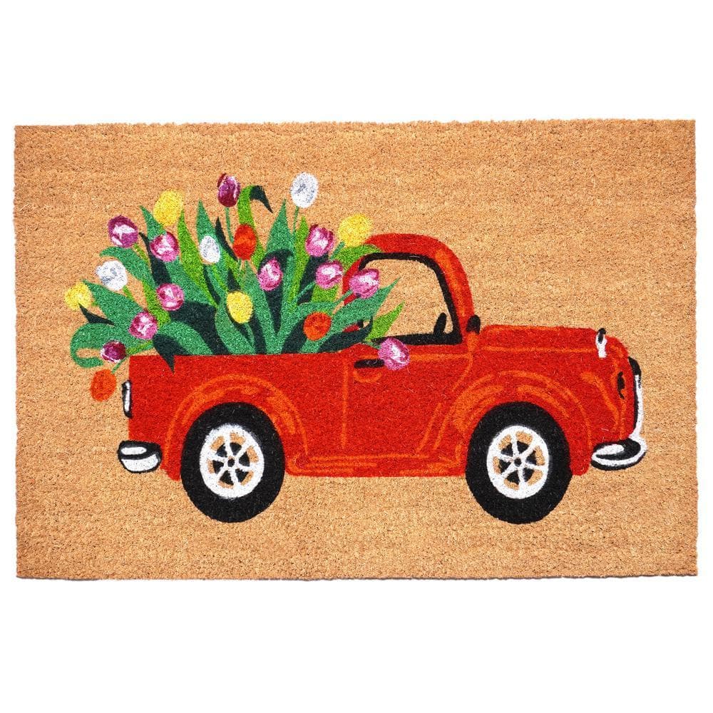 Blooming Truck Doormat 24" x 36"