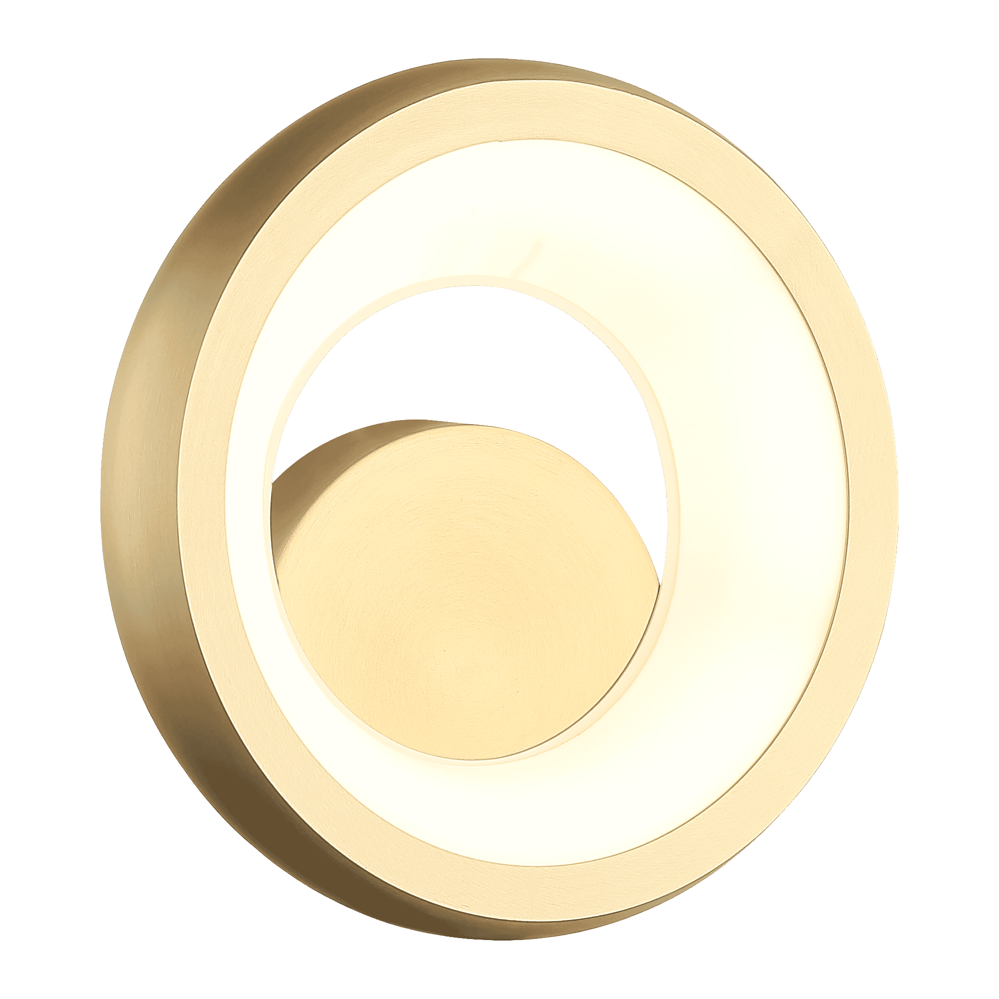 Brushed Gold LED Wall Sconce from the Maverick Collection