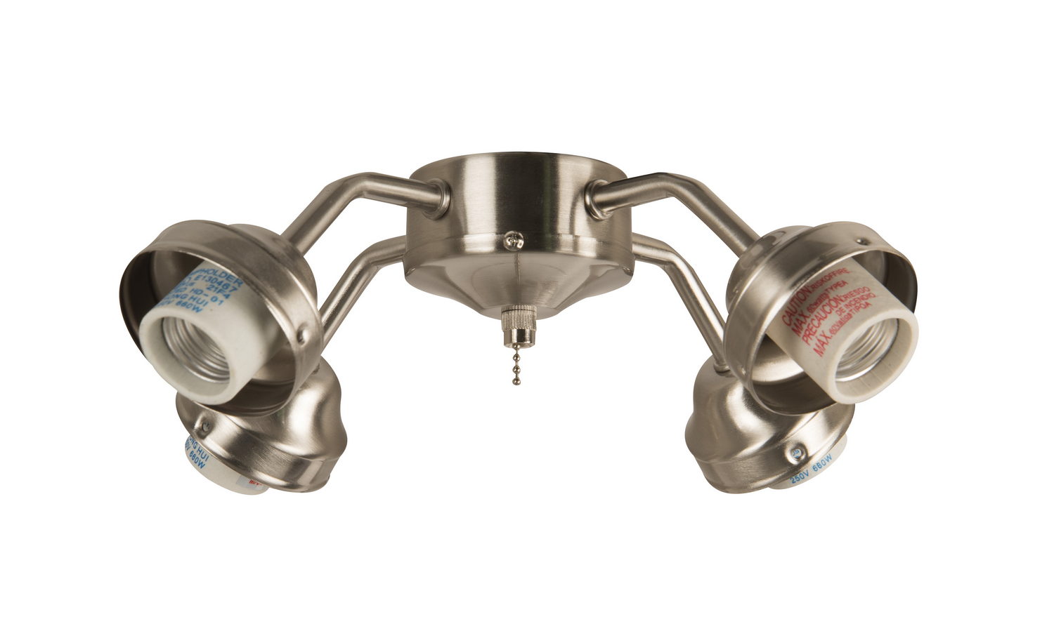 Brushed Polished Nickel LED Fitter from the Fitter Collection