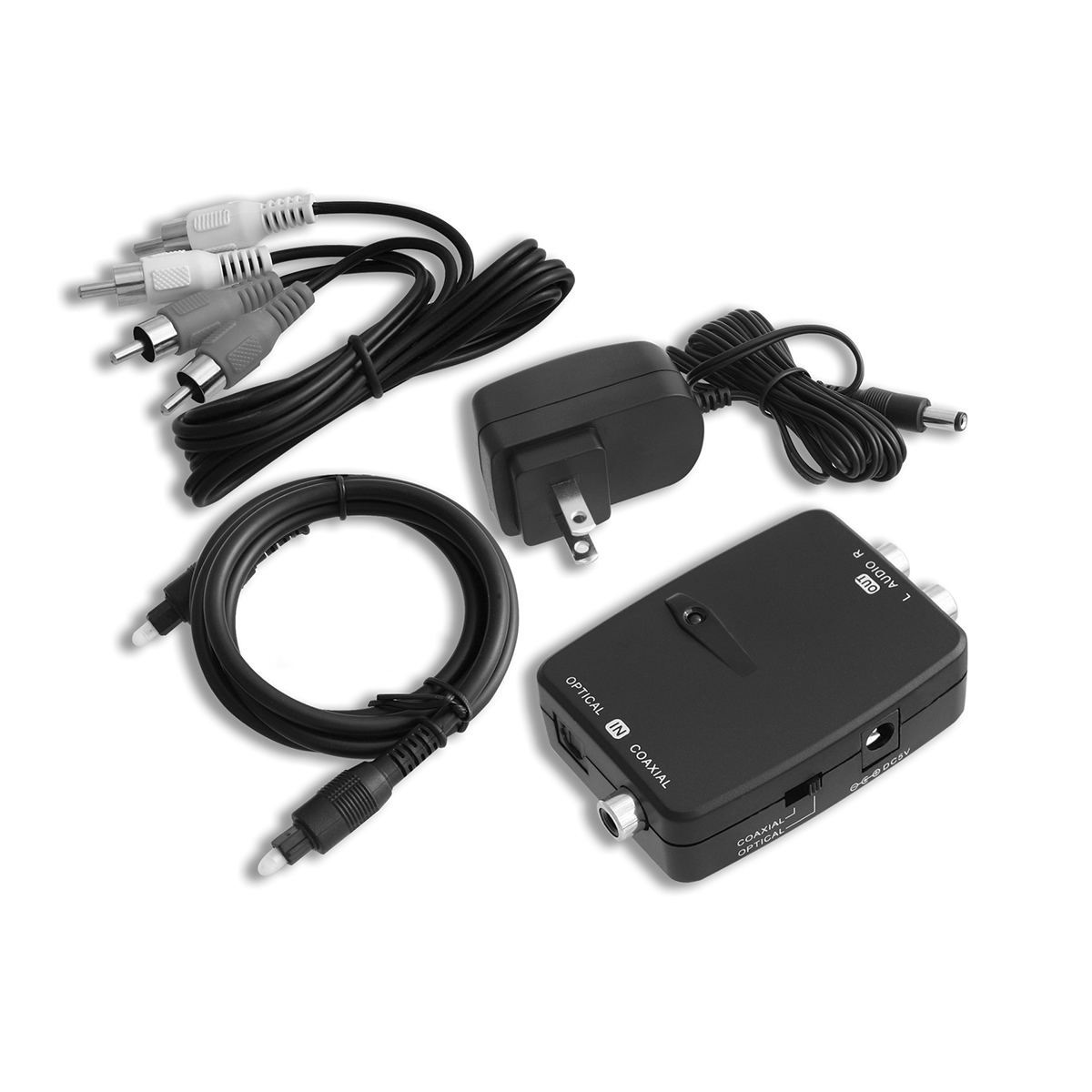Digital Audio Connector for Wireless TV Speaker and TV Wireless Headphones