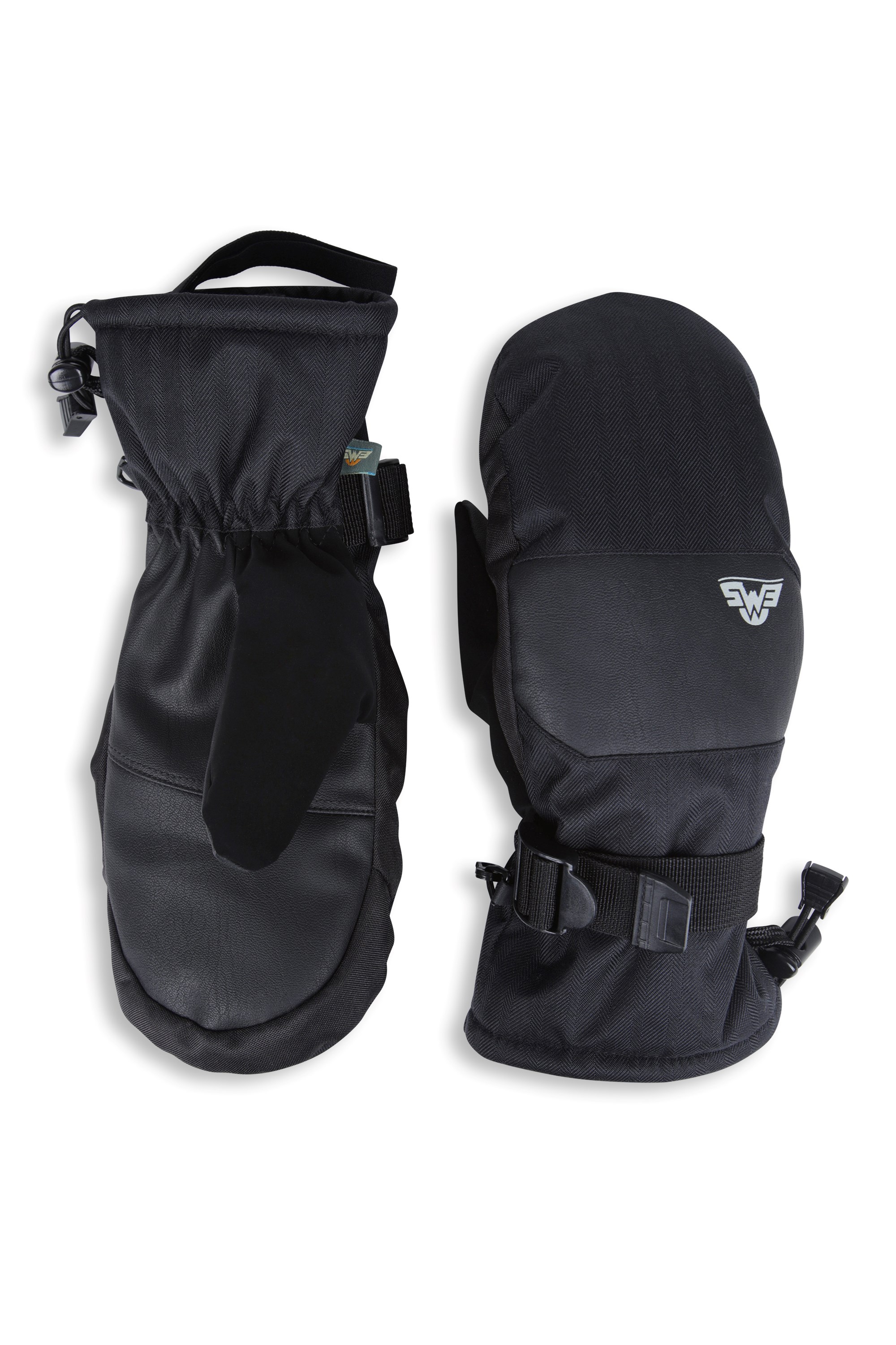 EMS Apres Womens Ski Mitten - Black