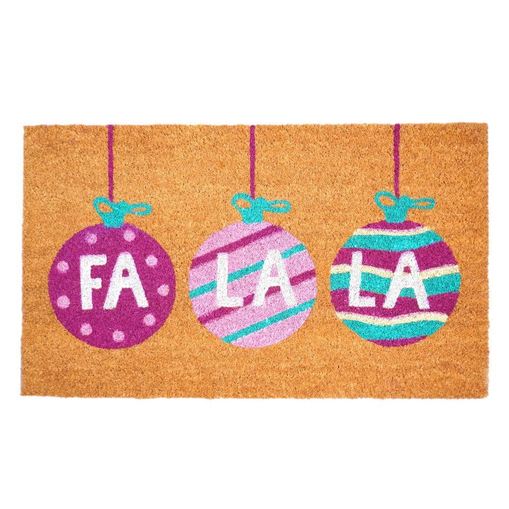 Fa La La Doormat 17" x 29"