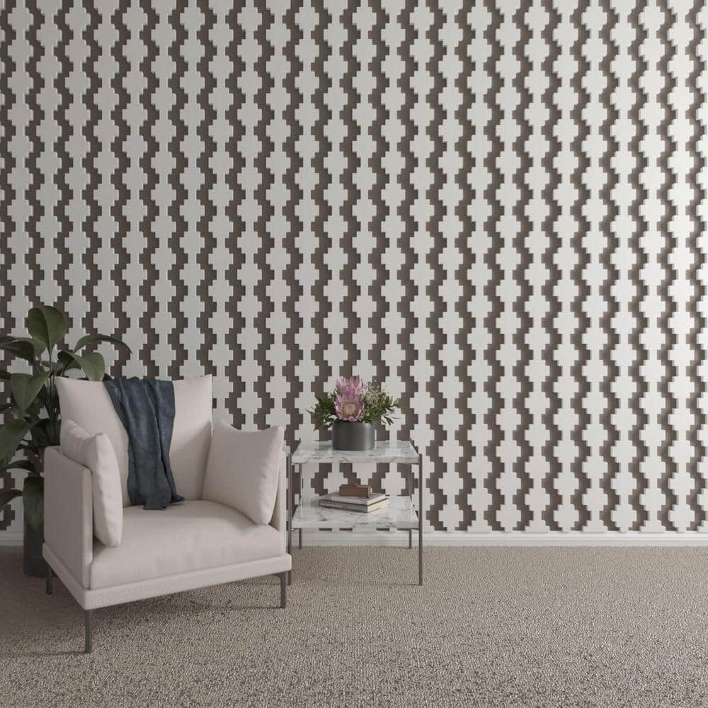 Gypsum 47 in. H x 1 in. W Slatwall Panels in PVC 15-Pack