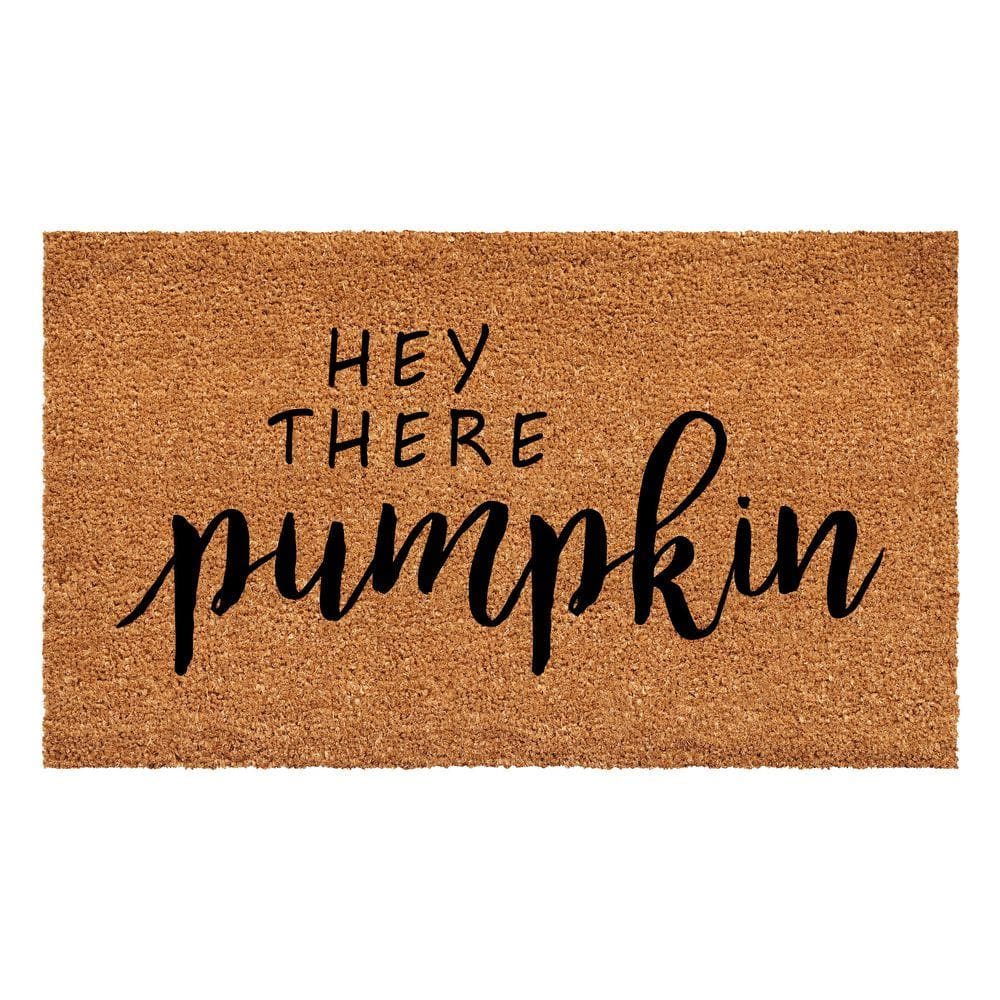 Hey There Pumpkin Doormat, 24" x 48"
