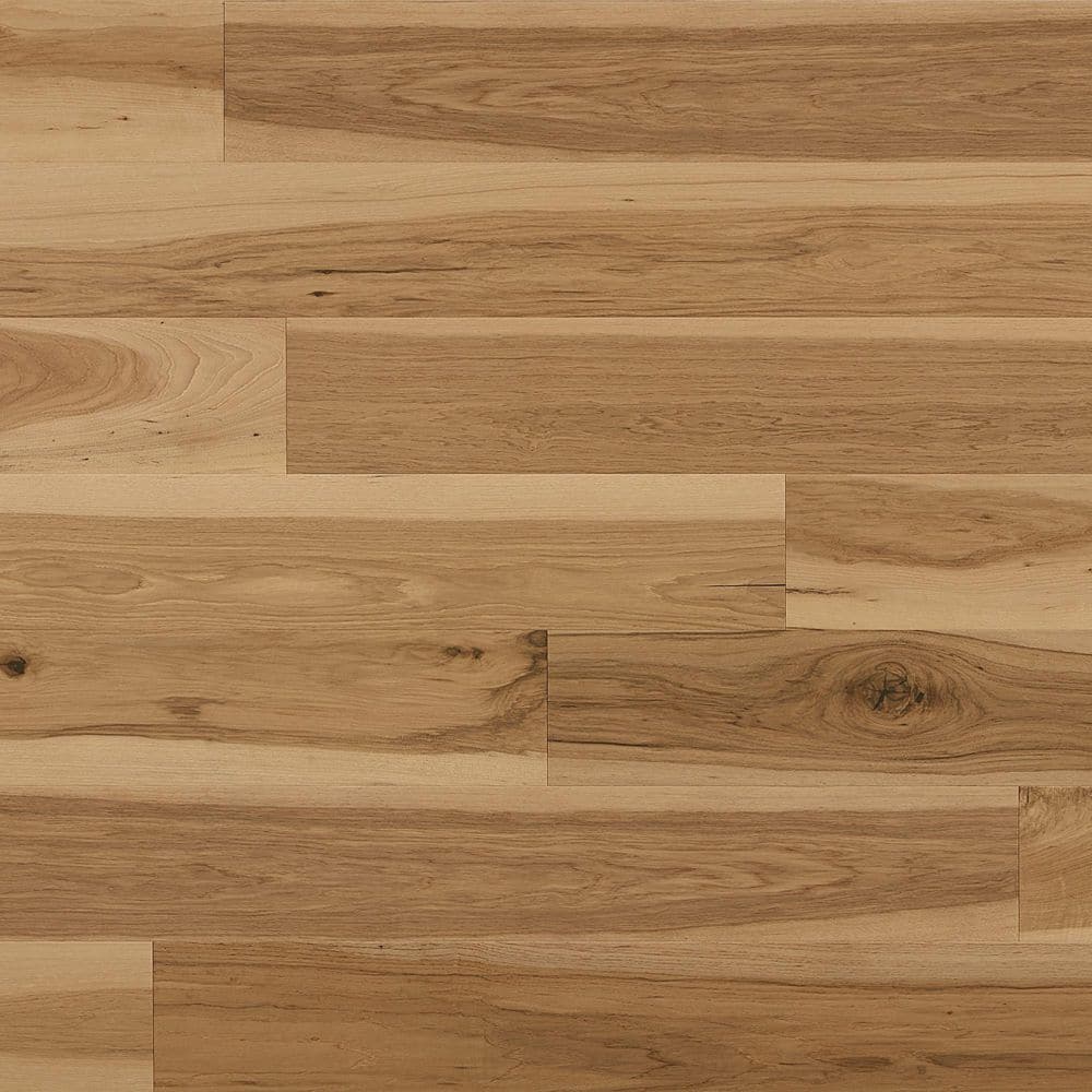 Honey Comb XL Hickory 9/16 in T x 8.66 in. W Tongue and Groove W-Brushed Engineered Hardwood Flooring (31.25 sqft/case)