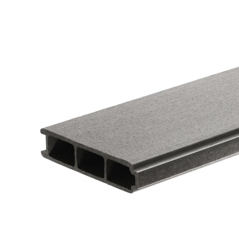 I.Dekk 1 in. x 6 in. x 20 ft. Driftwood Tongue and Groove Edge Composite Deck Board