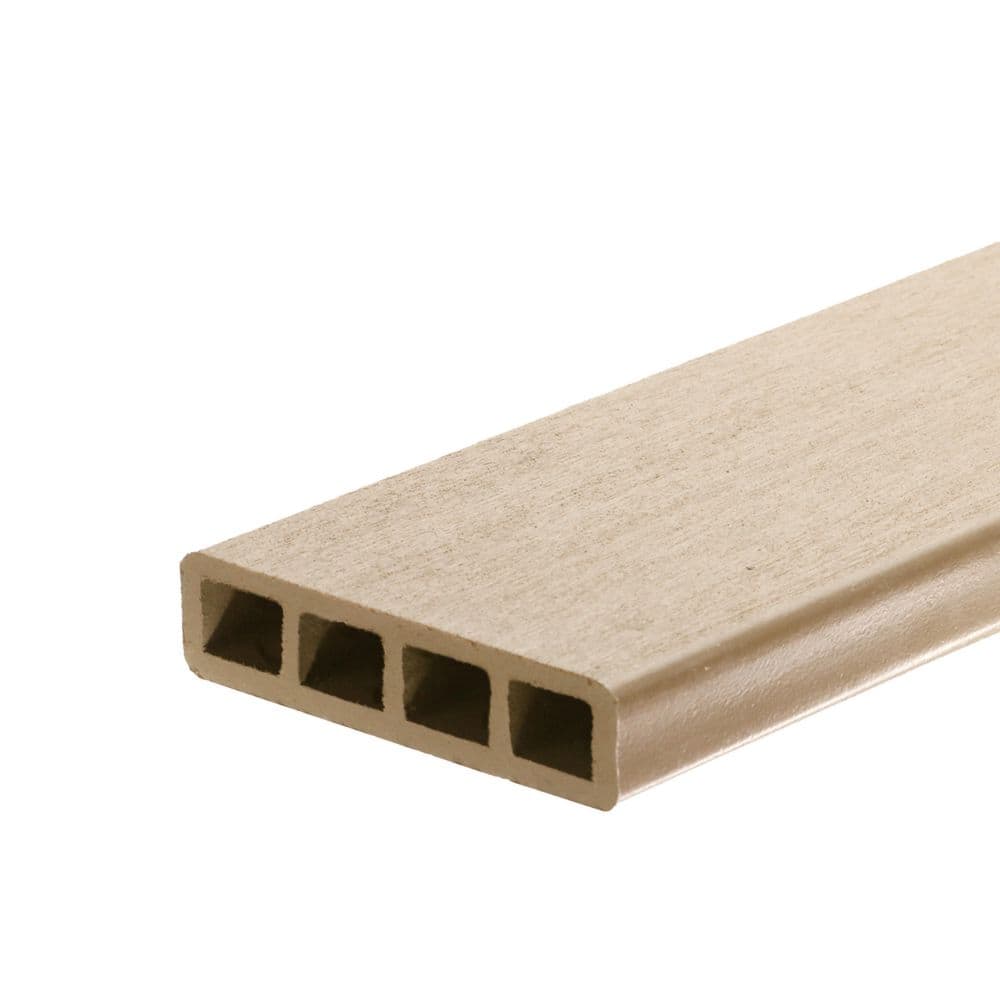 I.Dekk HD 1 in. x 6 in. x 16 ft. Cool Sand Solid Edge Composite Deck Board
