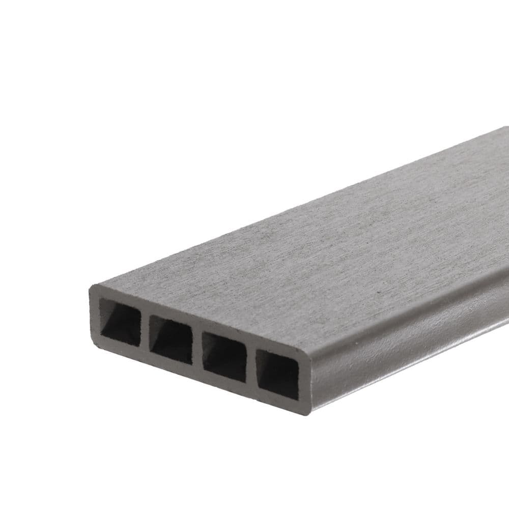 I.Dekk HD 1 in. x 6 in. x 16 ft. Driftwood Solid Edge Composite Deck Board