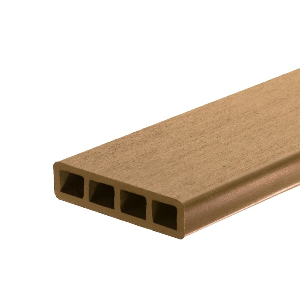 I.Dekk HD 1 in. x 6 in. x 20 ft. Cedar Solid Edge Composite Deck Board