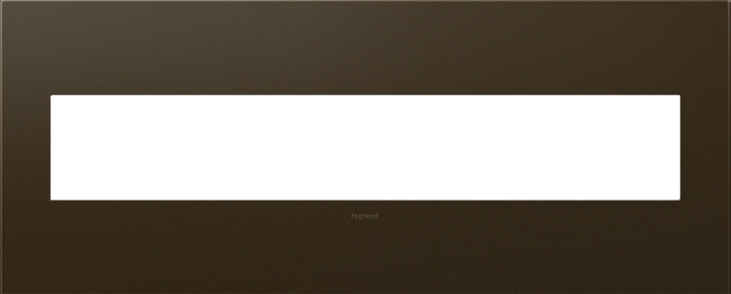 LeGrand adorne Bronze 6 Opening Wall Plate