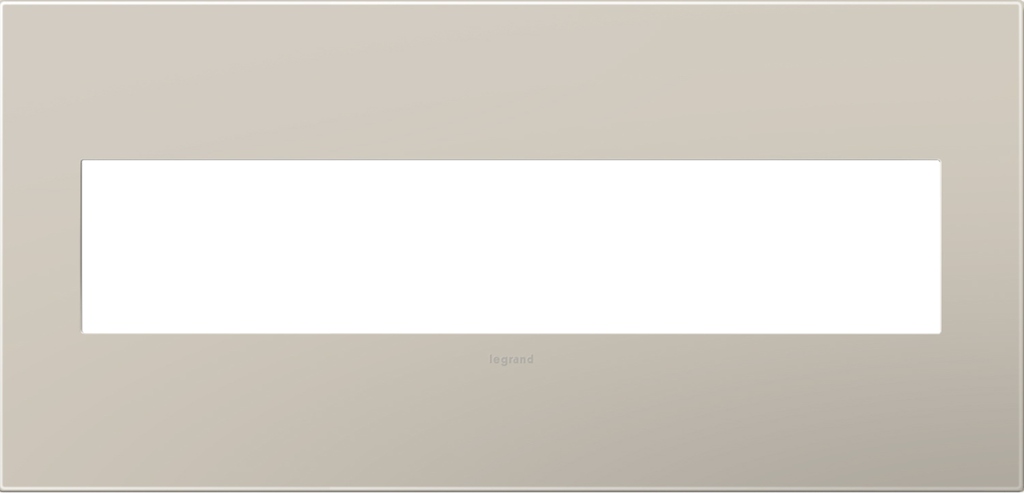 LeGrand adorne Greige 5 Opening Wall Plate