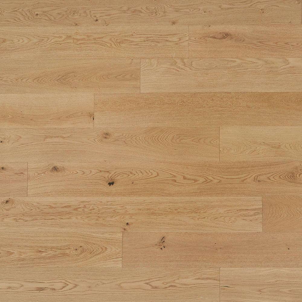 Marigold XL Euro Oak 9/16 in. T x 8.66 in. W Tongue & Groove Wire Brushed Engineered Hardwood Flooring (31.25 sqft/case)