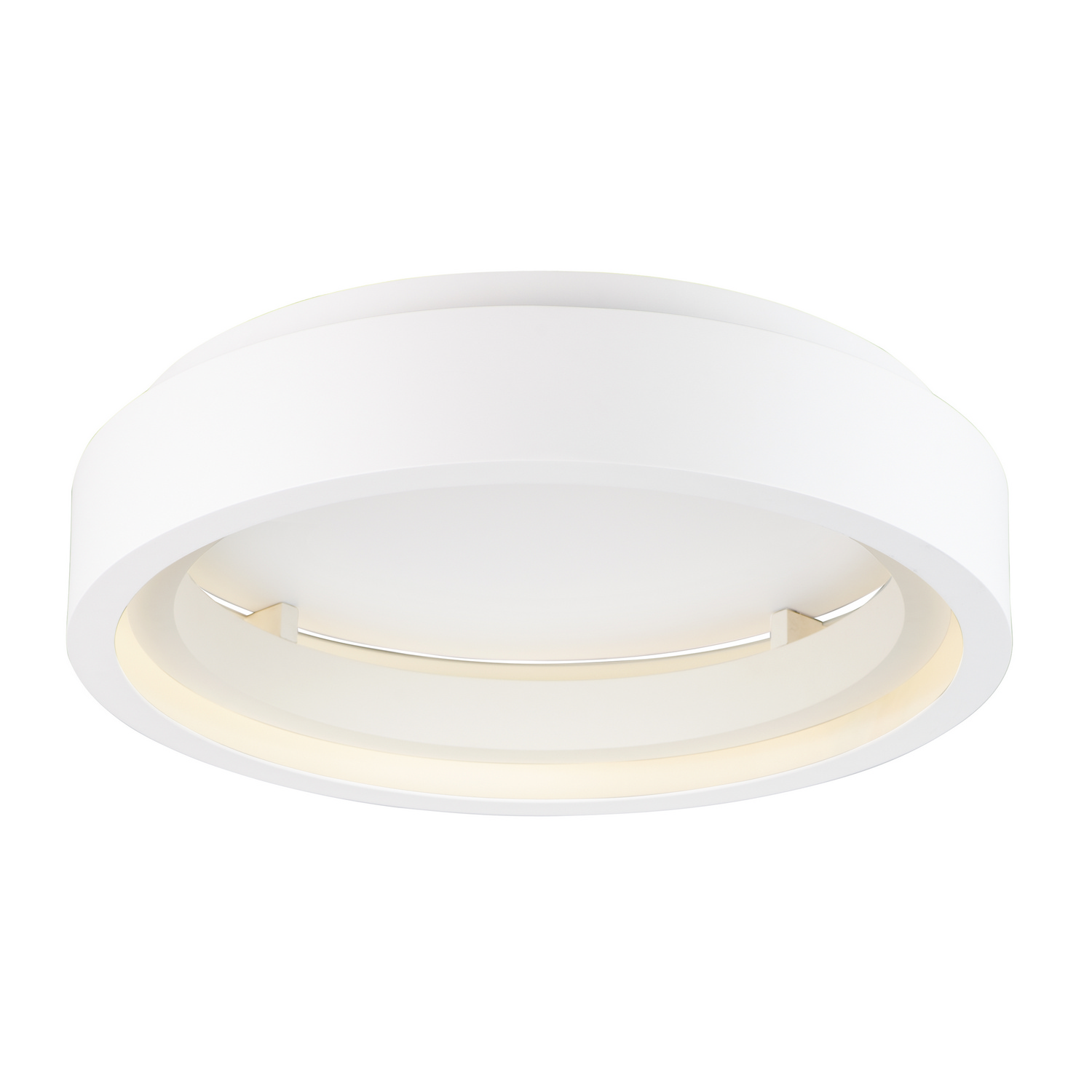 Matte White LED Flush Mount from the iCorona WiZ Collection