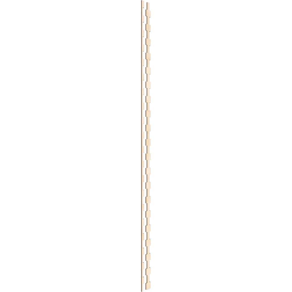 Midland 94 in. H x 0.25 in. W Slatwall Panels in Birch 30-Pack