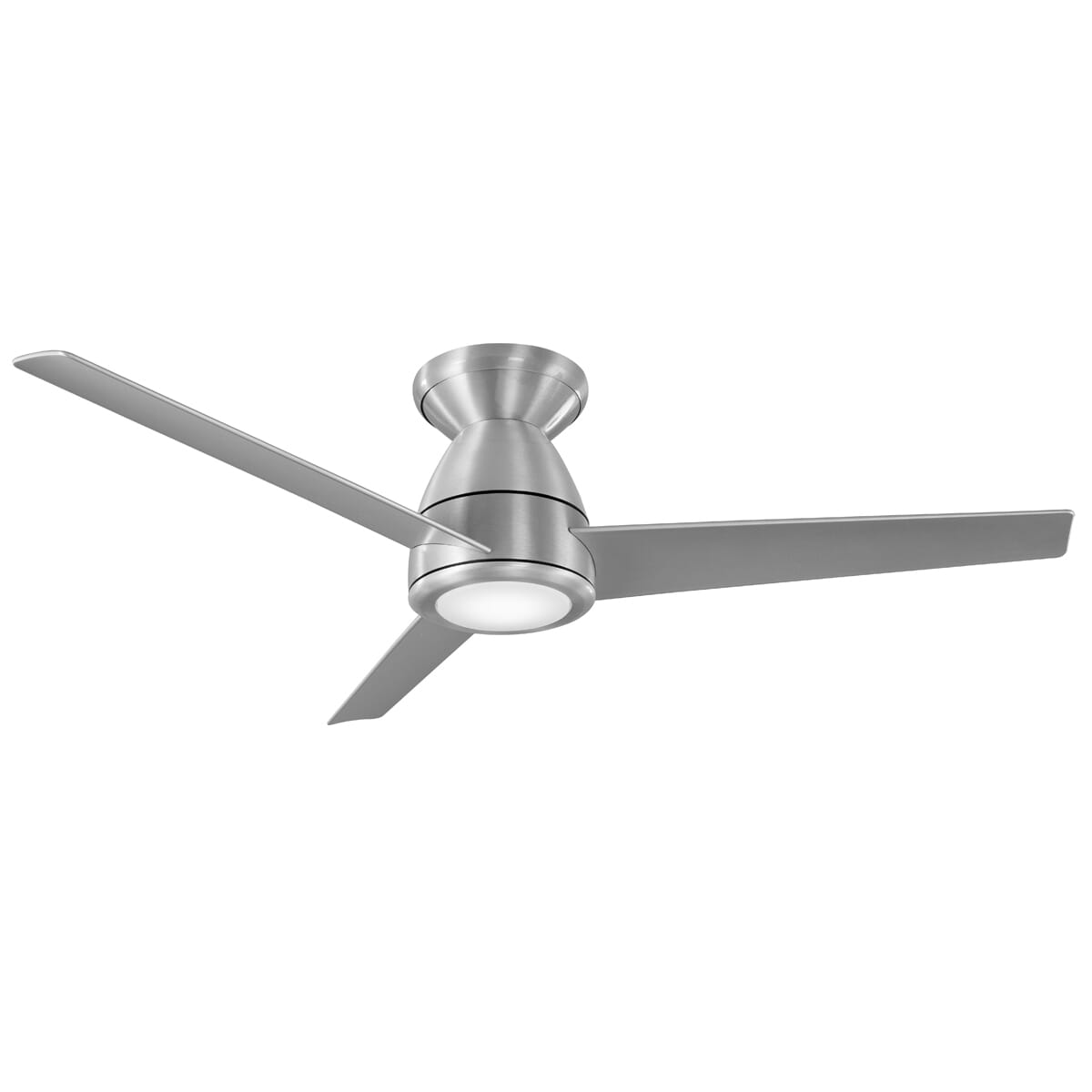 Modern Forms Tip-Top 52" Indoor/Outdoor Ceiling Fan in Brushed Aluminum - FH-W2004-52L-BA