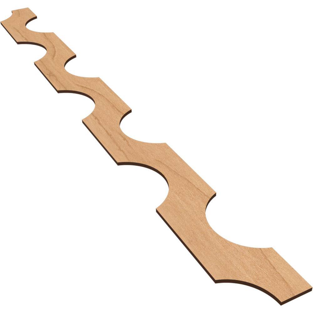 Pomeroy 47 in. H x 0.25 in. W Slatwall Panels in Maple 12-Pack