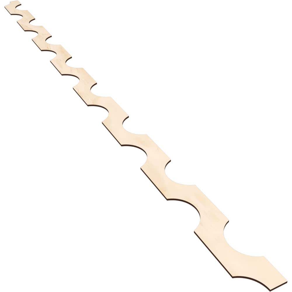 Pomeroy 94 in. H x 0.25 in. W Slatwall Panels in Birch 12-Pack