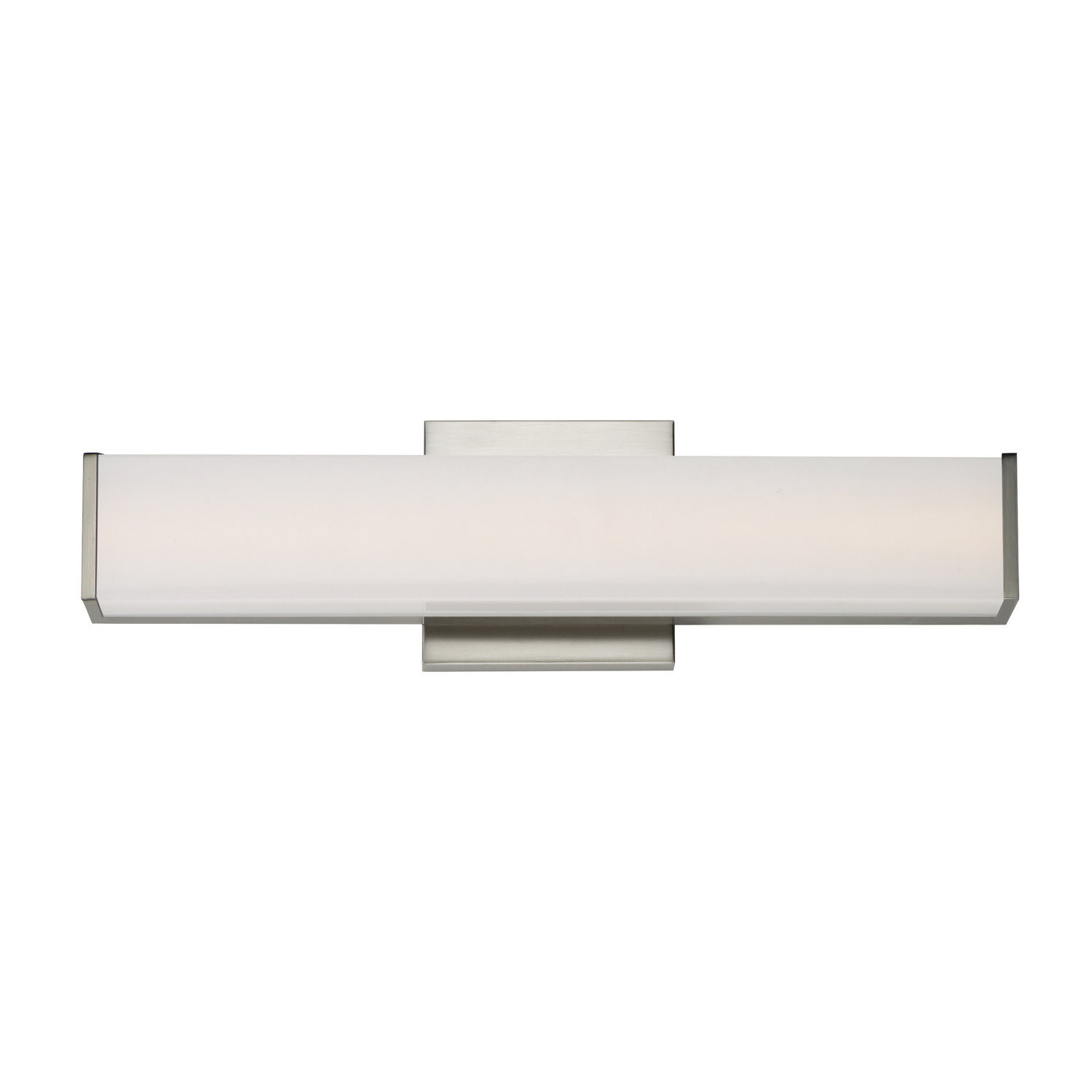 Satin Nickel LED Bath Vanity from the Baritone Collection