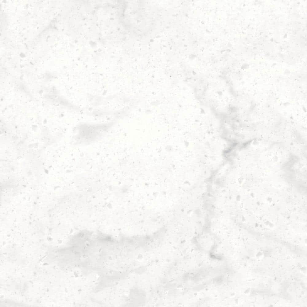 Solid Surface Countertop Sample in Aurora Cream