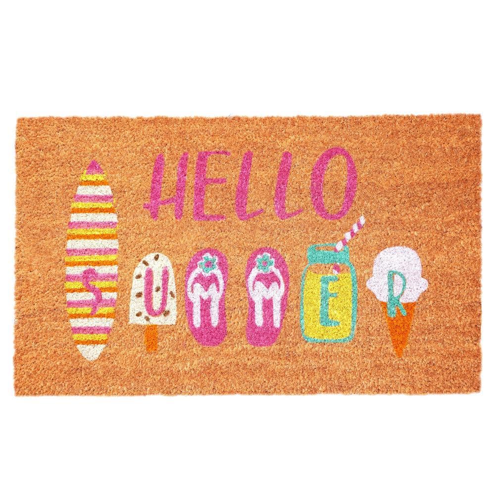 Summer Fun Doormat 17" x 29"