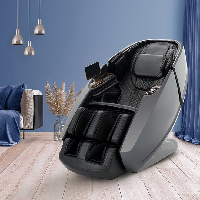 Supreme Hybrid Massage Lounger - Black