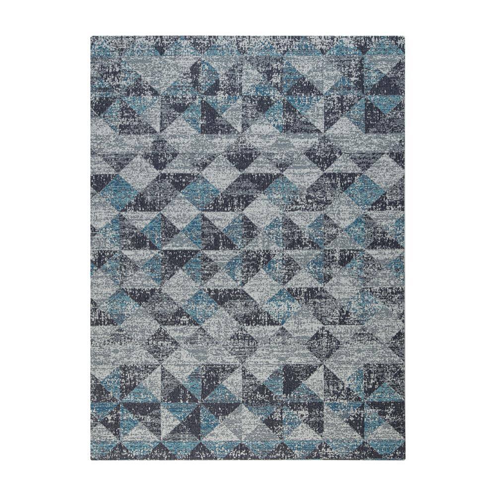 Tromso Multi-Colored 48 in. x 36 in. Polyester Chair Mat