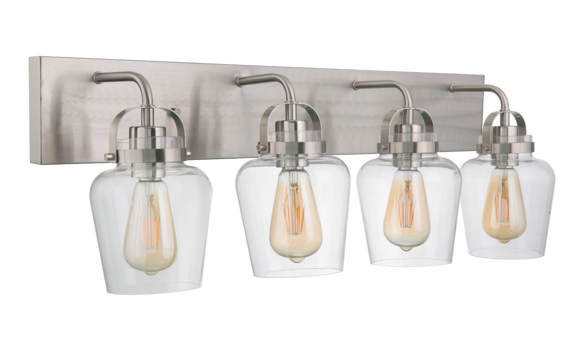 Trystan 4-Light Wall Sconce in Brushed Polished Nickel