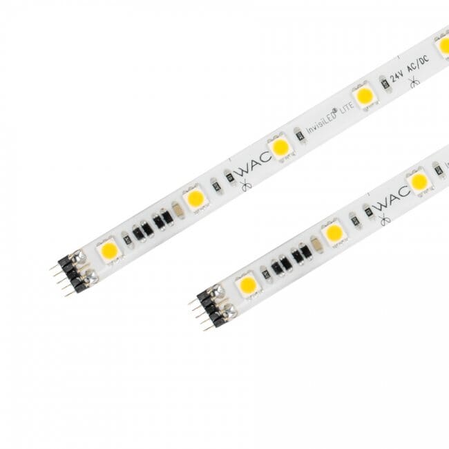 WAC Lighting InvisiLED PRO 10-Light 24V Tape Light in White - LED-T24P-2IN-10-WT