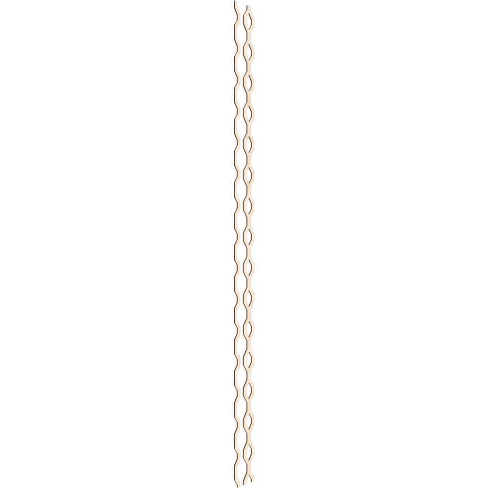 Wabash 94 in. H x 0.25 in. W Slatwall Panels in Birch 24-Pack