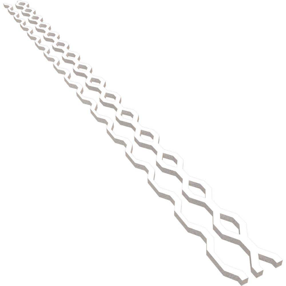 Wabash 94 in. H x 0.75 in. W Slatwall Panels in PVC 24-Pack