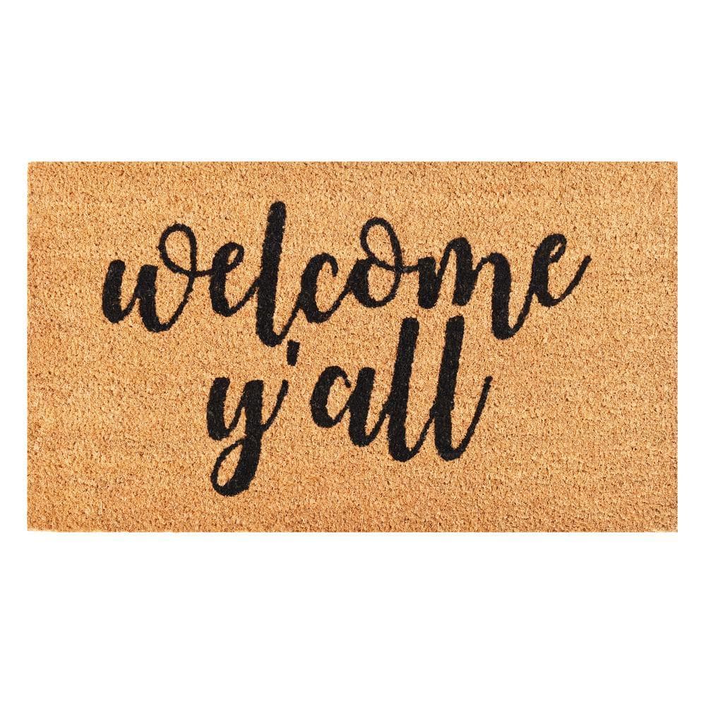 Welcome Y'all Doormat 36" x 72"
