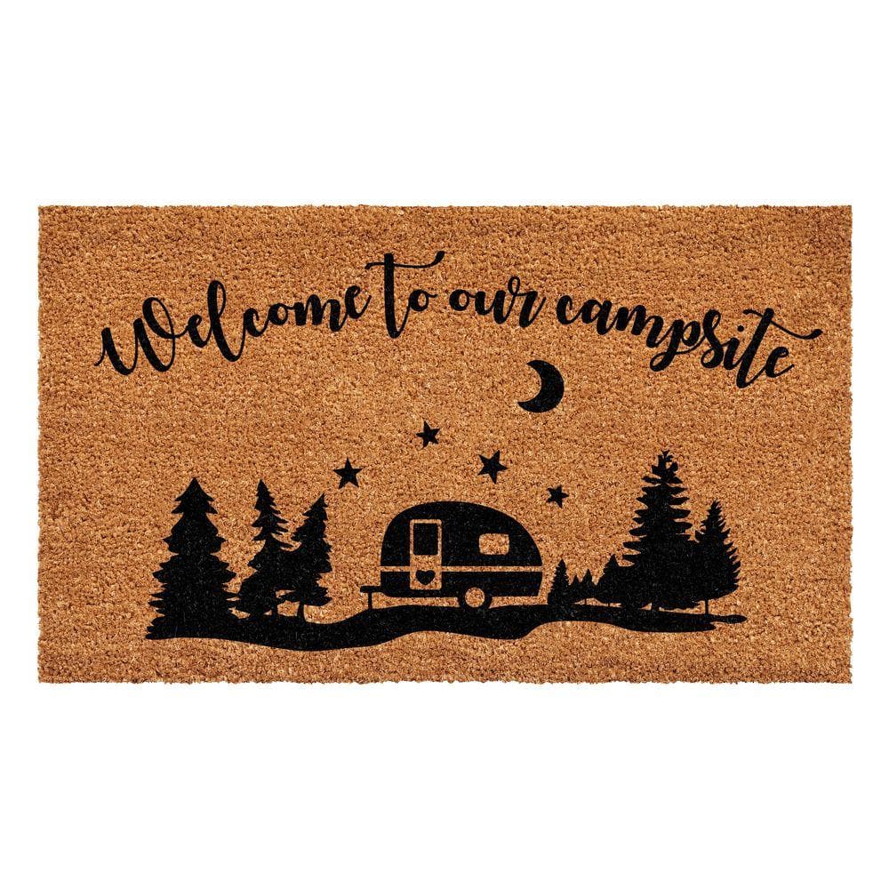 Welcome to our campsite Doormat 24" x 36"