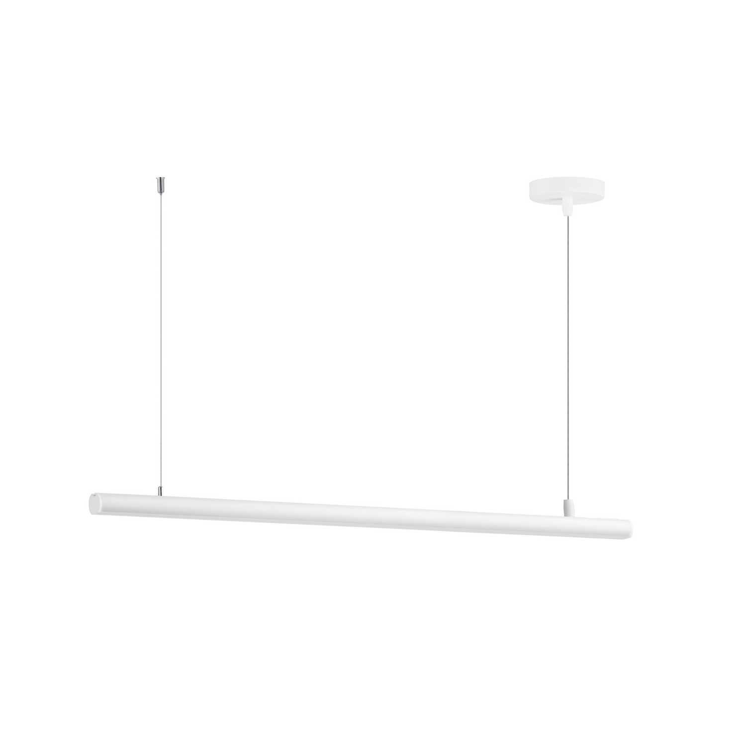 White LED Linear Pendant from the Continuum Collection